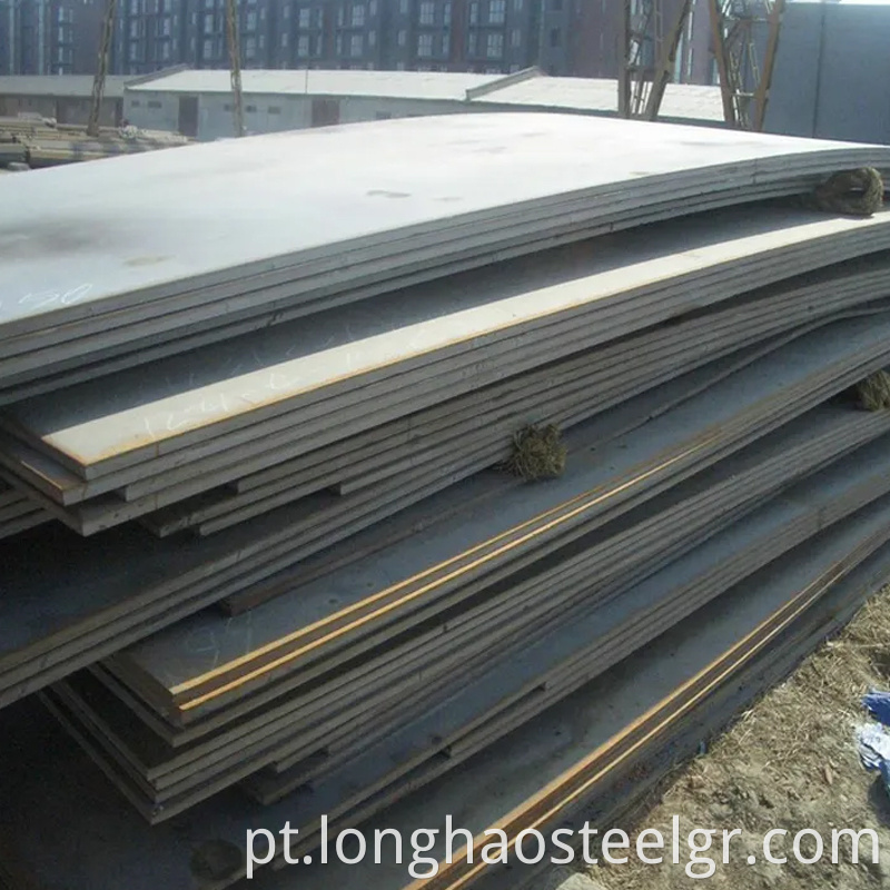 Hard steel plate